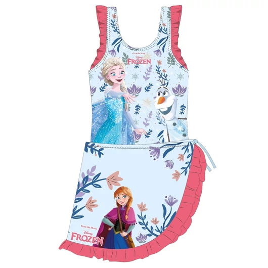 Disney Jégvarázs Frolic gyerek fürdőruha és sarong szett 3 - 4 év / 98 - 104 cm