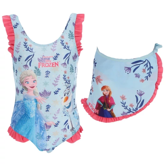 Disney Jégvarázs Frolic gyerek fürdőruha és sarong szett 5 - 6 év / 110 - 116 cm