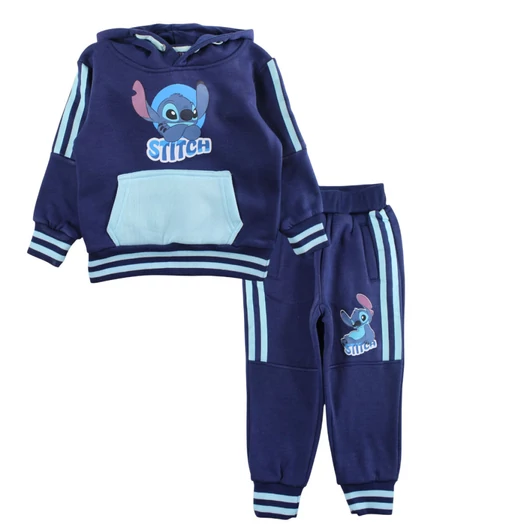 Disney Lilo és Stitch, A csillagkutya Blue gyerek melegítő, jogging szett 8 év / 128 cm