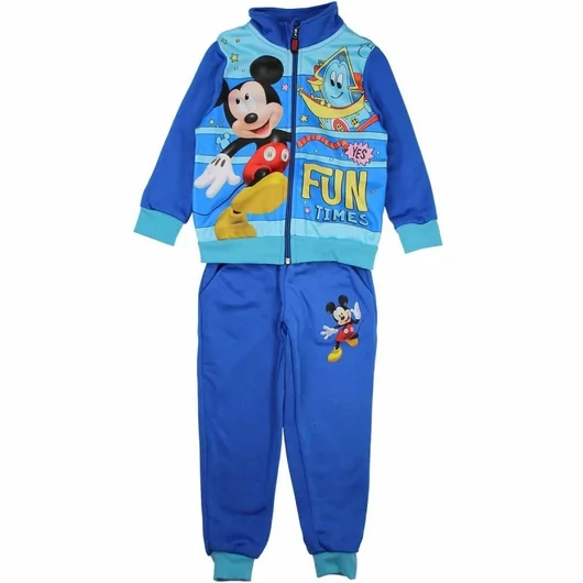 Disney Mickey Fun Times gyerek melegítő, jogging szett 6 év / 116 cm