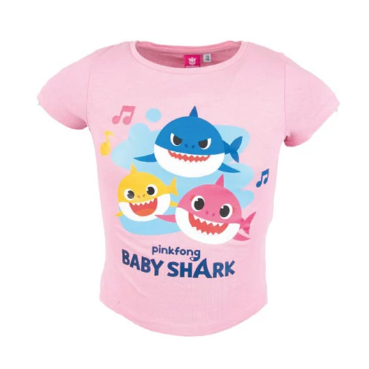Baby Shark Fun gyerek rövid póló, felső 6 év / 116 cm