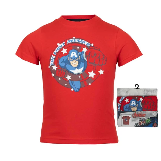 Bosszúállók Captain gyerek rövid póló, felső 2 év / 92 cm