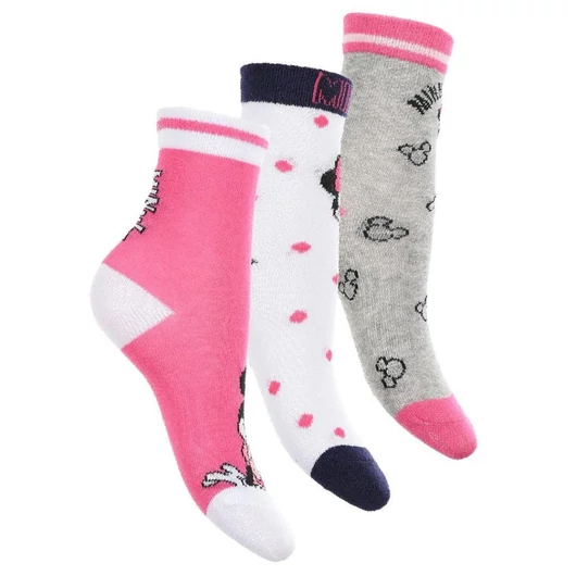 Disney Minnie Classic Cutie Pink gyerek zokni 27/30
