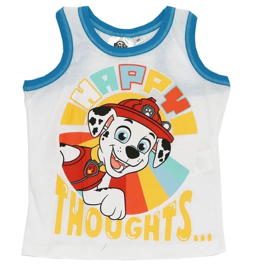 Mancs Őrjárat Happy Thoughts gyerek rövid póló, felső 4 év / 104 cm