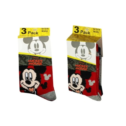 Disney Mickey Cozy gyerek zokni 31/34