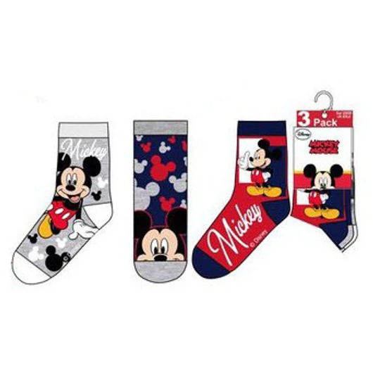 Disney Mickey Cozy Toes gyerek zokni 31/34