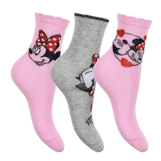 Disney Minnie Bow Pink gyerek zokni 27/30