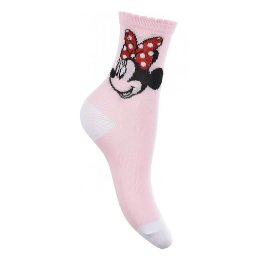 Disney Minnie Bow Pink gyerek zokni 27/30