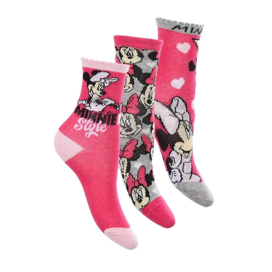 Disney Minnie Pink Style gyerek zokni 23/26