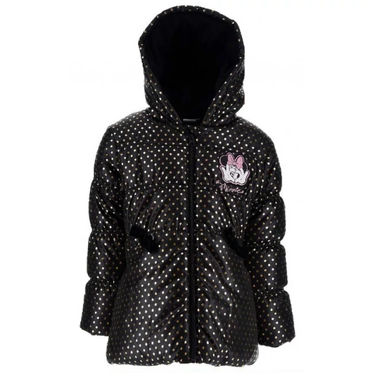 Disney Minnie Black gyerek bélelt kabát 4 év / 104 cm