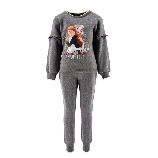 Disney Jégvarázs Fondness Grey gyerek flitteres melegítő, jogging szett 4 év / 104 cm