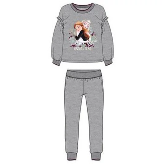 Disney Jégvarázs Fondness Grey gyerek flitteres melegítő, jogging szett 5 év / 110 cm