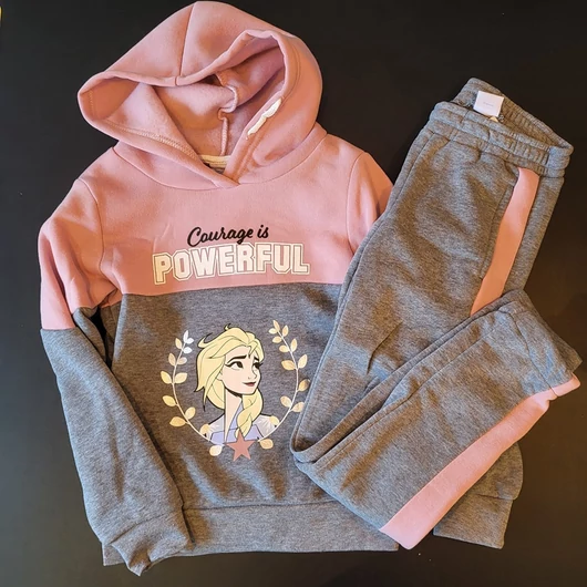 Disney Jégvarázs Powerful gyerek melegítő, jogging szett 8 év / 128 cm