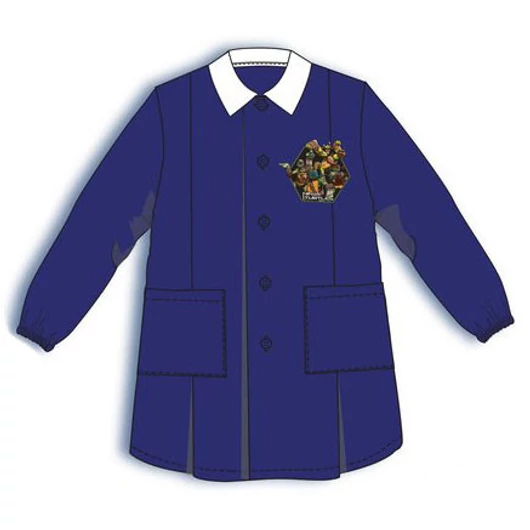 Tini Nindzsa Teknőcök Blue ruhavédő köpeny gyerekeknek 3 év