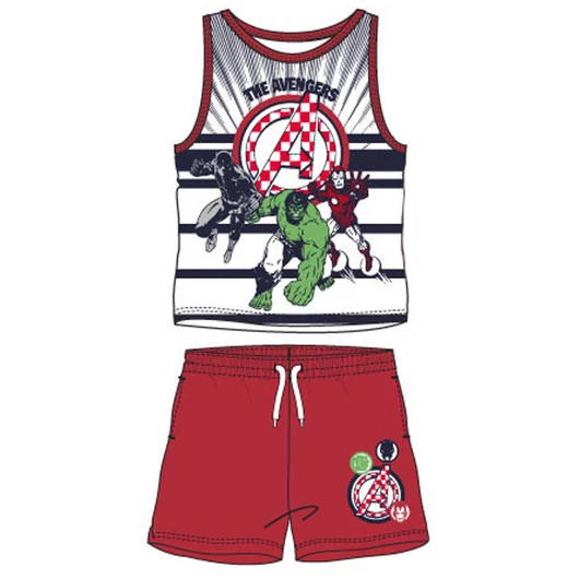 Bosszúállók Team Red 2 részes szett 10 év / 140 cm