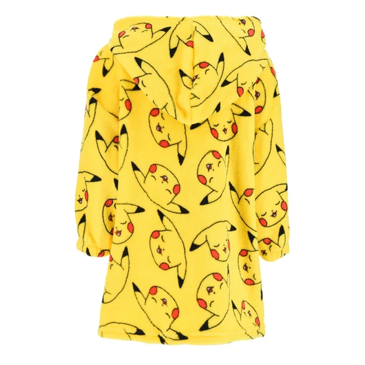Pokémon Pika belebújós plüss polár takaró, poncsó 10 év / 140 cm