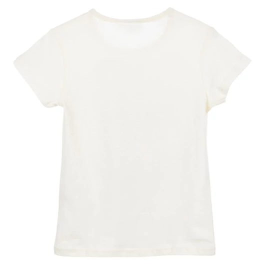 Wednesday White gyerek rövid póló, felső 6 év / 116 cm