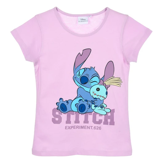 Disney Lilo és Stitch, A csillagkutya Experiment gyerek rövid póló, felső 8 év / 128 cm