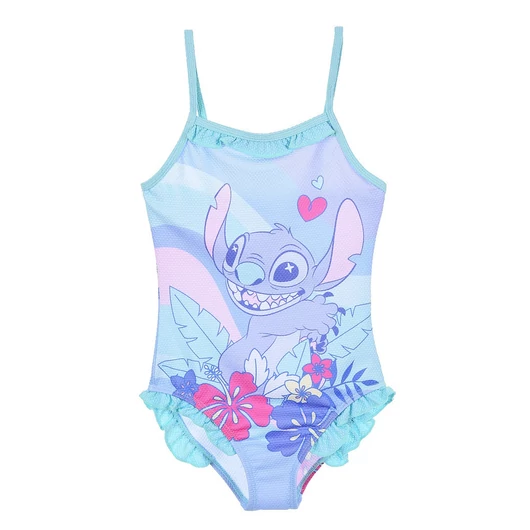 Disney Lilo és Stitch, A csillagkutya Blue Island Vibes gyerek fürdőruha, úszó 6 év / 116 cm