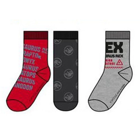 Jurassic World High Voltage gyerek zokni 31/34