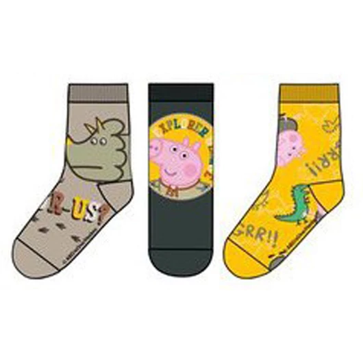 Peppa malac Grrr gyerek zokni 27/30