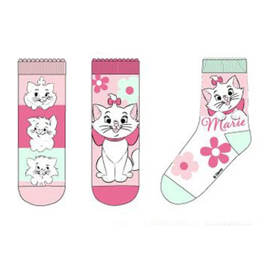 Disney Marie Fancy Pink gyerek zokni 31/34