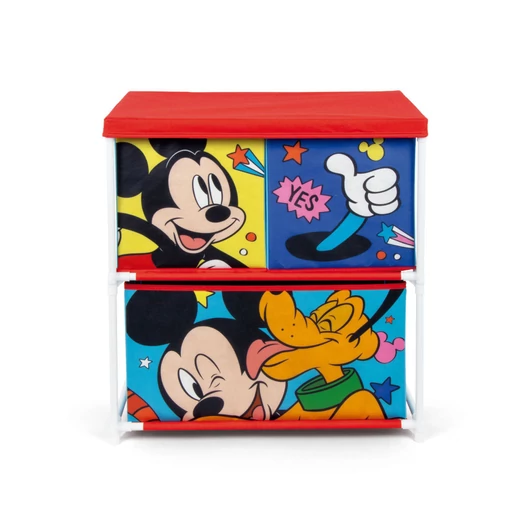 Disney Mickey Let's Move játéktároló állvány 3 rekeszes 53x30x60 cm
