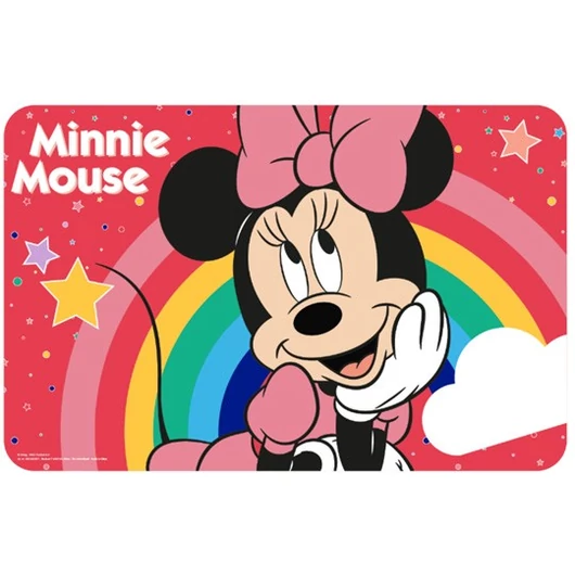 Disney Minnie Rainbow tányéralátét 43x28 cm