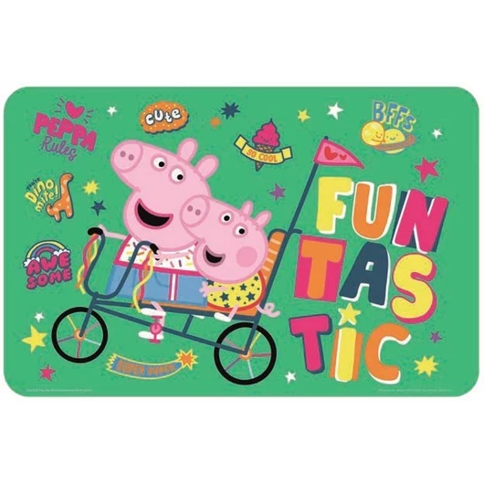 Peppa malac Funtastic tányéralátét 43x28 cm