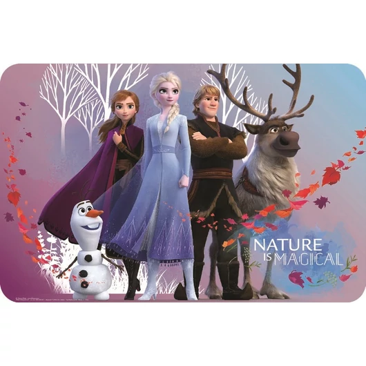 Disney Jégvarázs Nature is magical tányéralátét 43x28 cm