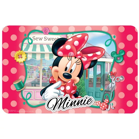 Disney Minnie Sewing shop tányéralátét 43x28 cm