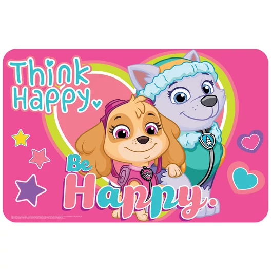 Mancs Őrjárat Think Happy tányéralátét 43x28 cm