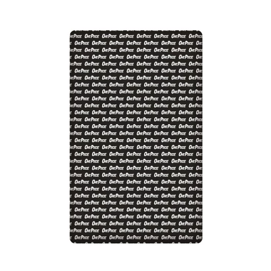 One Piece Black gumis lepedő 90x200 cm