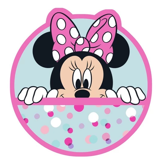 Disney Minnie Cheeky formapárna, díszpárna 34x33 cm