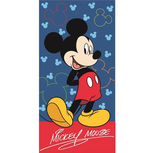 Disney Mickey Iconic fürdőlepedő, strand törölköző 70x140cm (Fast Dry)
