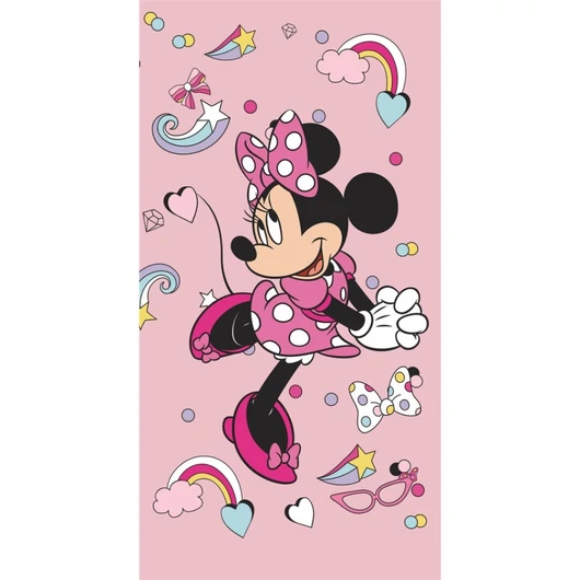 Disney Minnie Magical Day fürdőlepedő, strand törölköző 70x140cm (Fast Dry)