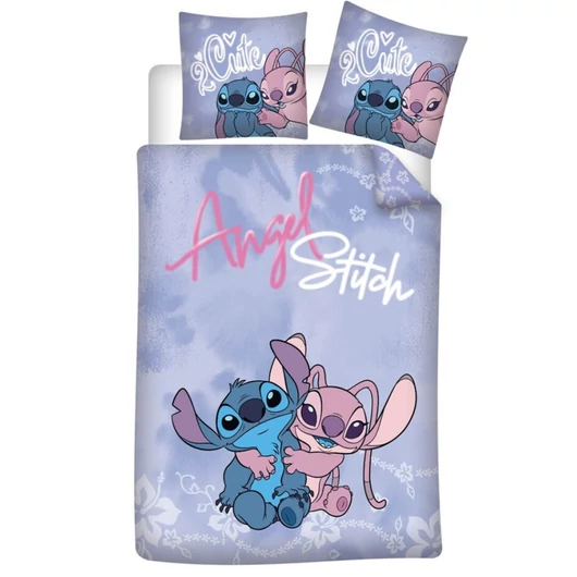 Disney Lilo és Stitch, A csillagkutya Cutie ágyneműhuzat 140×200cm, 65×65 cm