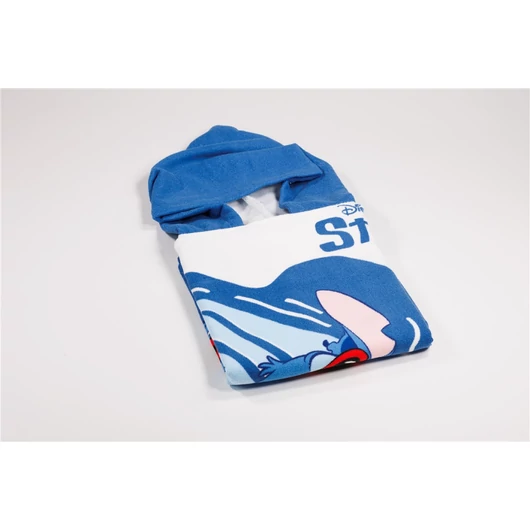 Disney Lilo és Stitch, A csillagkutya Relax strand törölköző poncsó 55x110 cm (Fast Dry)