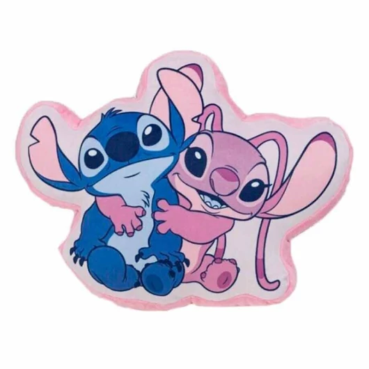 Disney Lilo és Stitch, A csillagkutya Couple formapárna, díszpárna Velúr