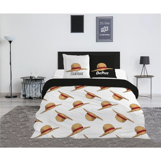 One Piece Hat dupla, kétszemélyes ágyneműhuzat 240×220cm, 65x65 cm