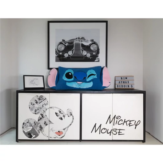 Disney Lilo és Stitch, A csillagkutya Wink formapárna, díszpárna Sherpa 75 cm