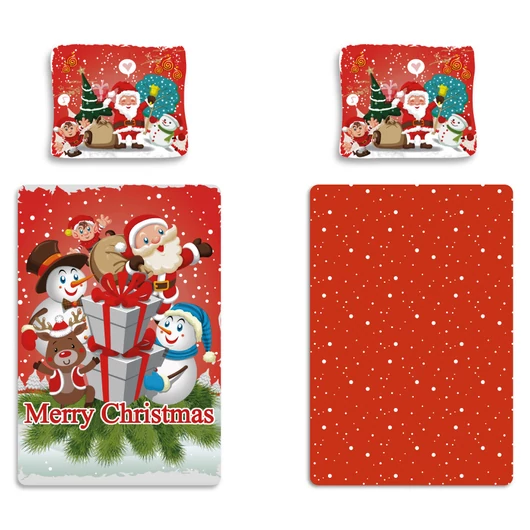 Karácsonyi Red ágyneműhuzat 140×200cm, 70×90 cm