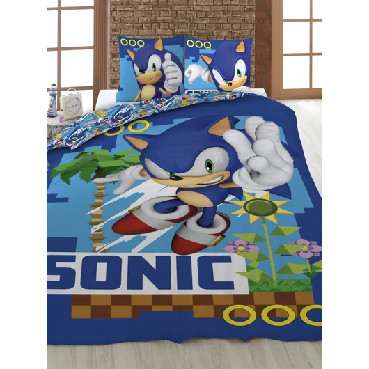 Sonic a sündisznó Coin Chase ágyneműhuzat 140×200cm, 70×90 cm