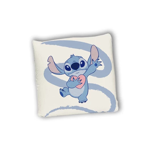 Disney Lilo és Stitch, A csillagkutya Lovers párna, díszpárna 40x40 cm