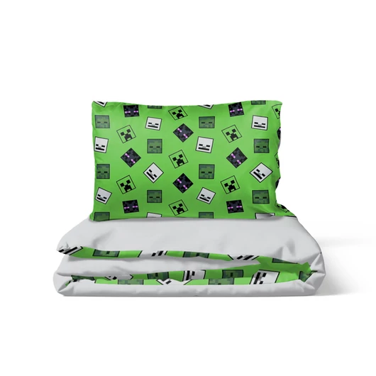 Minecraft Build and Explore ágyneműhuzat 140×200cm, 70×90 cm