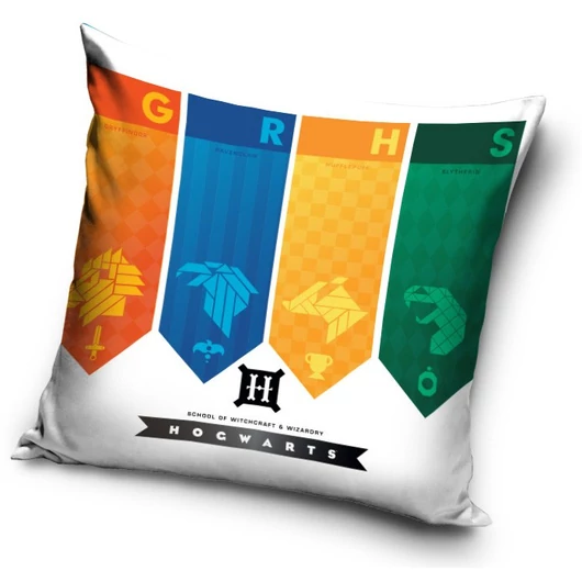 Harry Potter Whichcraft párnahuzat 40x40 cm
