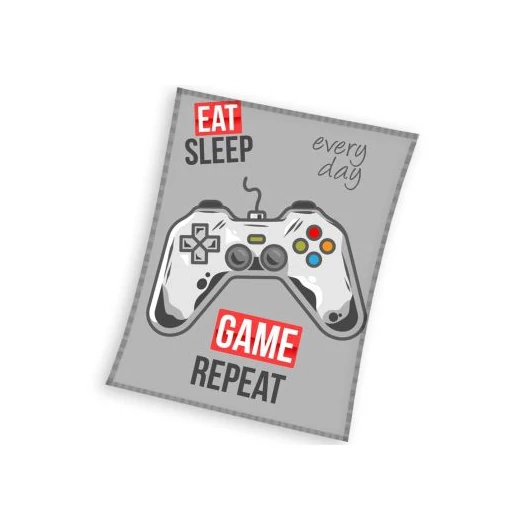 Gamer Repeat polár takaró 150x200cm