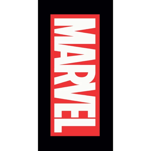 Marvel Logo fürdőlepedő, strand törölköző 70x140cm