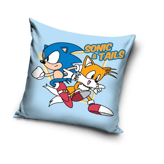 Sonic a sündisznó Tails párnahuzat 40x40 cm