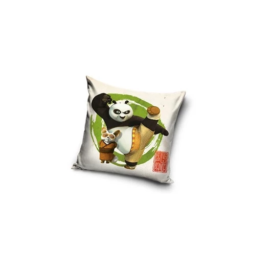 Kung Fu Pnda Training párnahuzat 40x40 cm Velúr